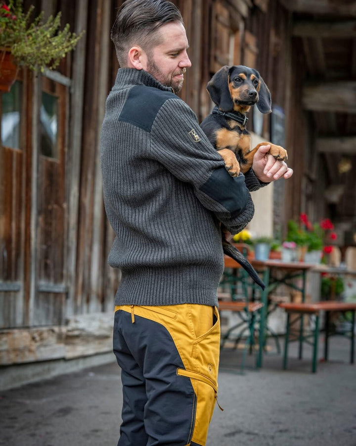Deerhunter Rogaland Stretchhose mit Kontrast Schwemmholz Braun C48, Braun C48