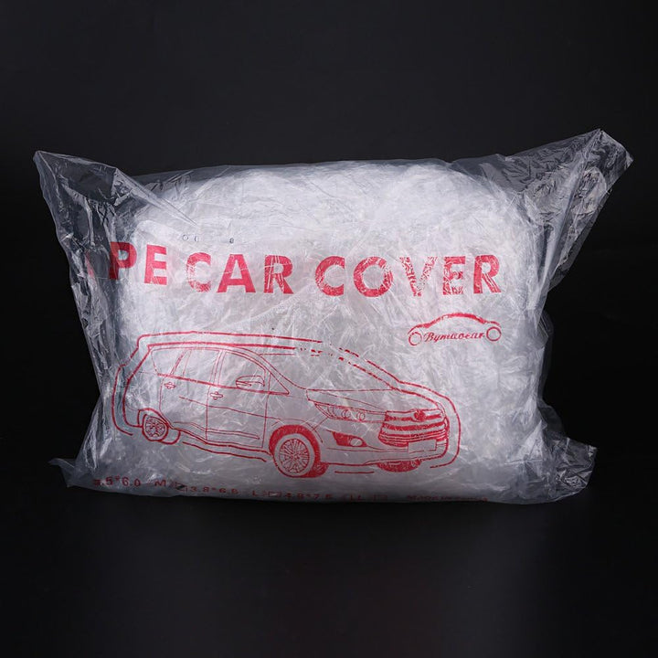 KIMISS Car Cover Outdoor Wasserdichter Staub Regen Schnee beständiger Schutz vorübergehender Wegwerf