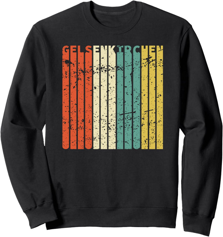 Retro Gelsenkirchen Einwohner Stadt Gelsenkirchener Sweatshirt