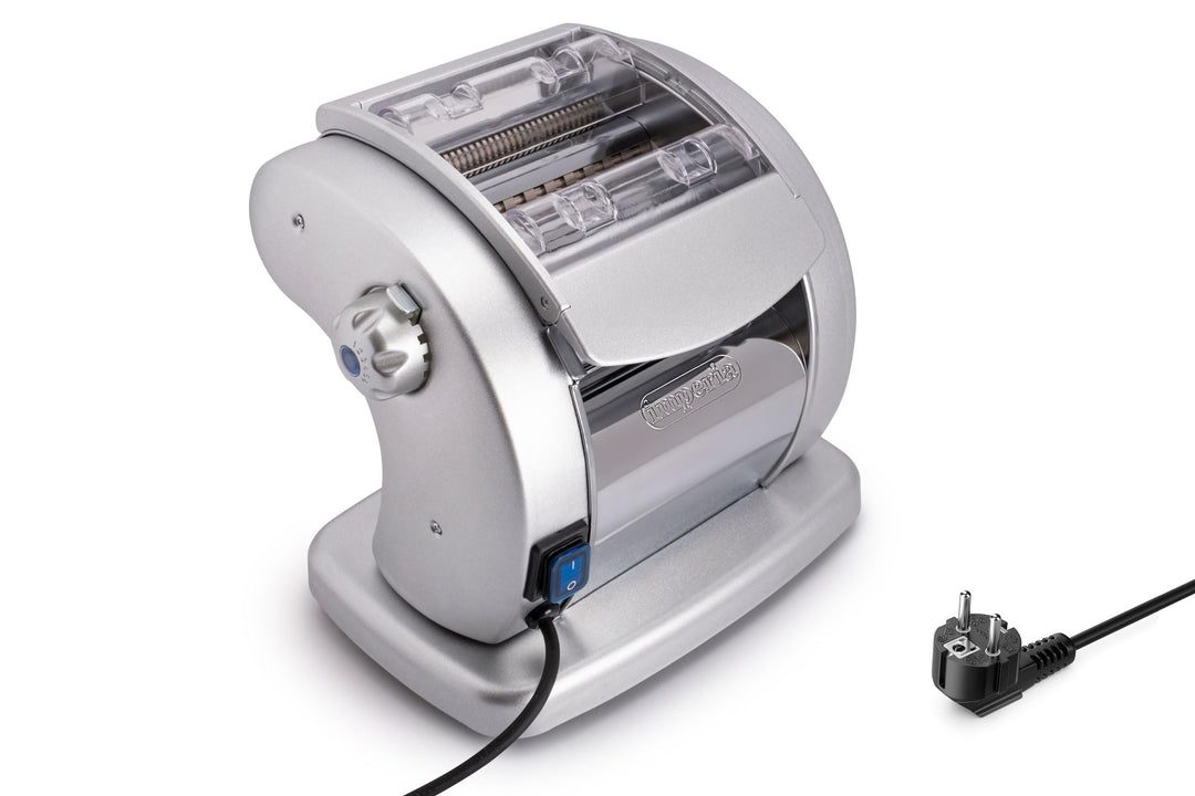 Imperia Pastapresto. Elektrische Nudelmaschine 100% Made in Italy. Frischpastamaschine aus Stahl mit