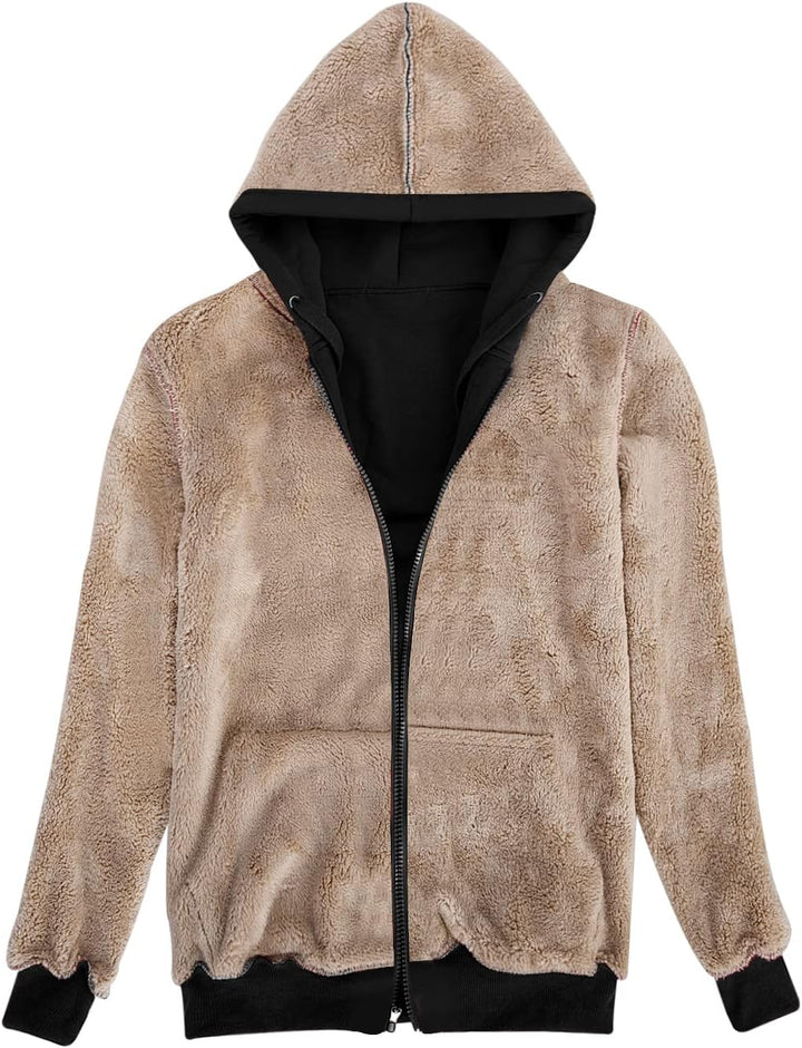 UMIPUBO Hoodie Damen Sweatjacke Fleecejacke Kapuzenpullover Warm Oberteil, Herbst und Winter Sweatsh