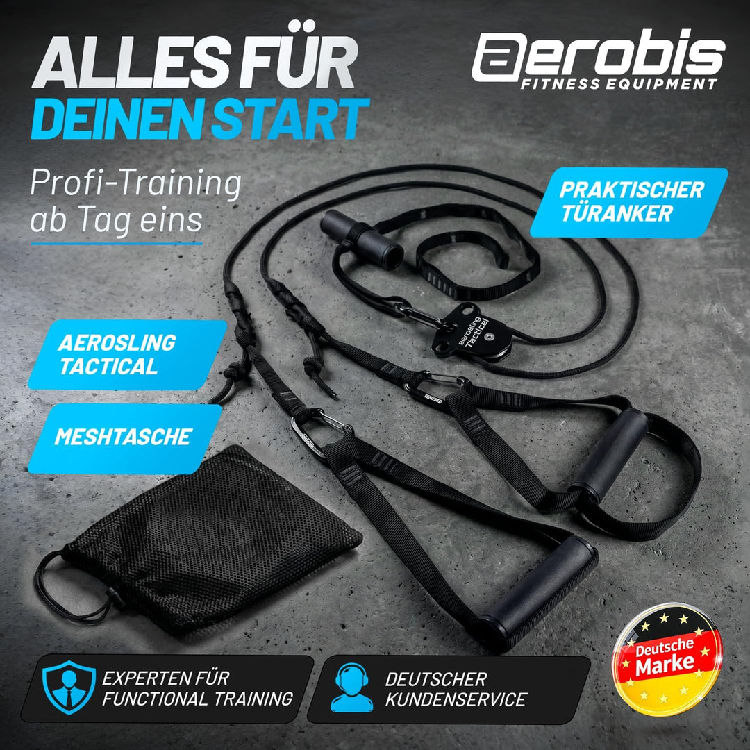 aeroSling® Tactical Umlenkrollen Schlingentrainer
