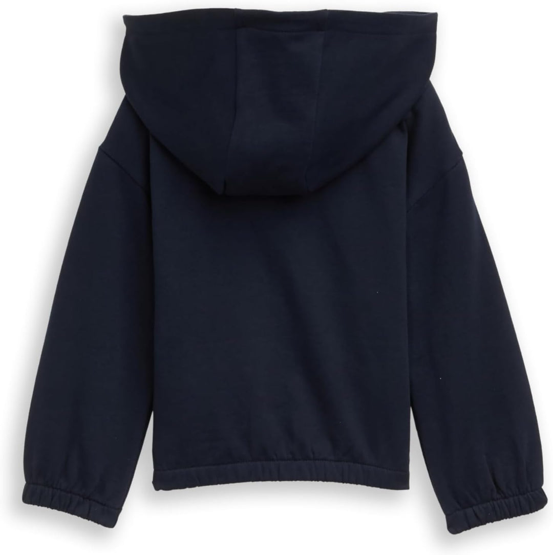 Tom Tailor Mädchen Kinder Cropped Sweatjacke mit Stickerei 128-134 10668 - Sky Captain Blue, 128-134