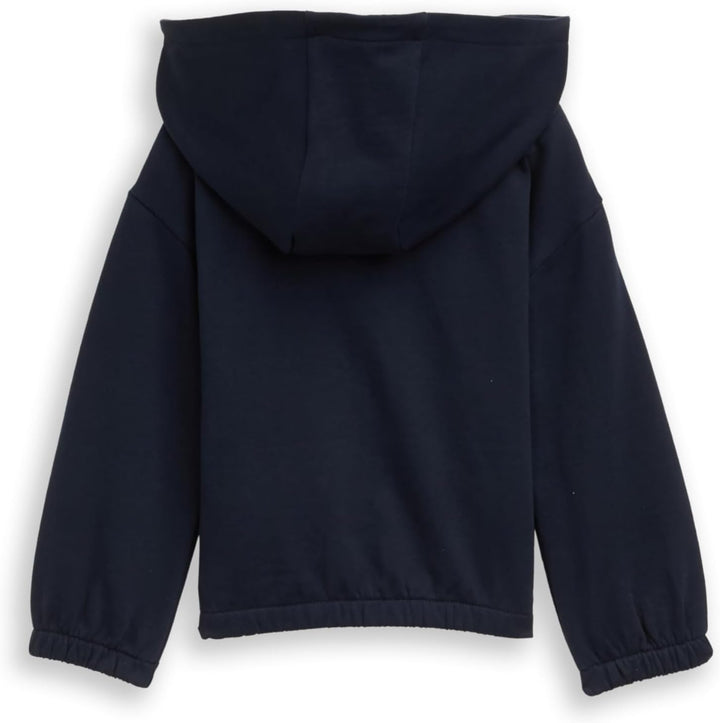 Tom Tailor Mädchen Kinder Cropped Sweatjacke mit Stickerei 128-134 10668 - Sky Captain Blue, 128-134