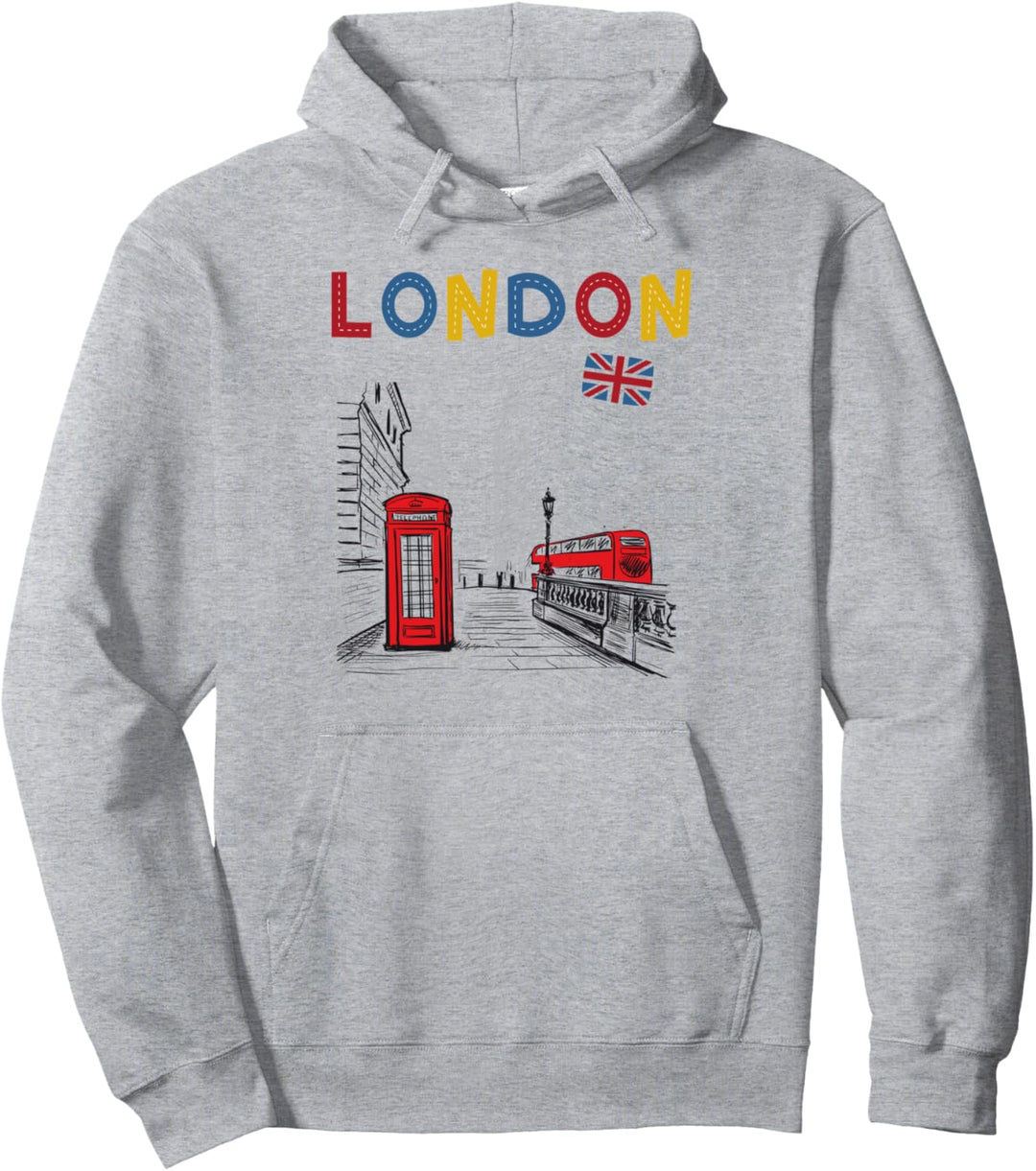 Londoner Souvenir-Idee für Kinder und englische britische Erinnerungsstücke Pullover Hoodie