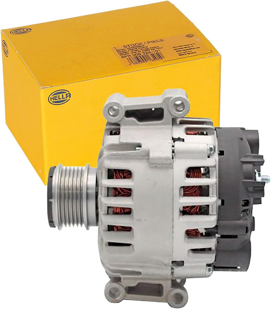 HELLA - Generator/Lichtmaschine - 14V - 140A - für u.a. VW Golf VII (5G1, BQ1, BE1, BE2) - 8EL 015 6