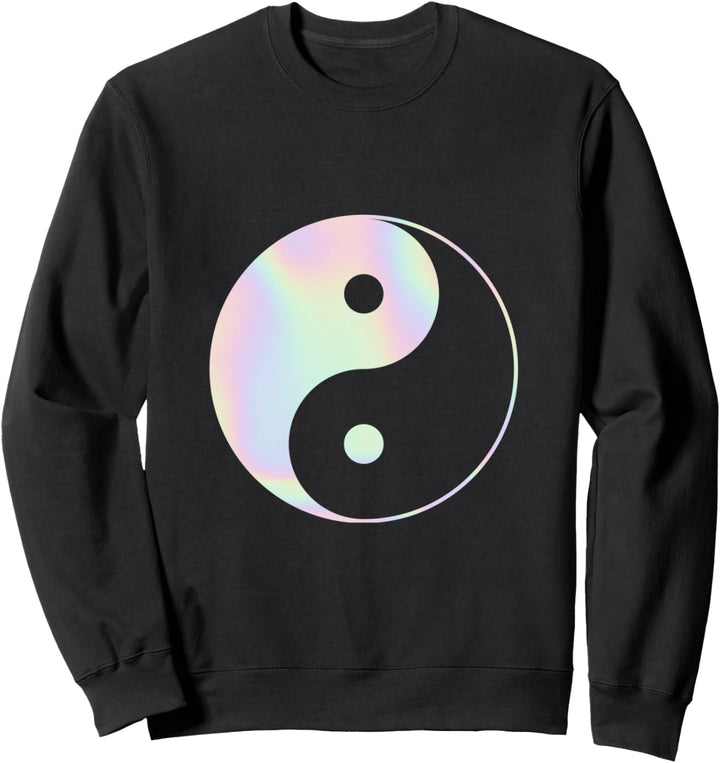 Pastell Mond - Ying Yang Goth Sweatshirt