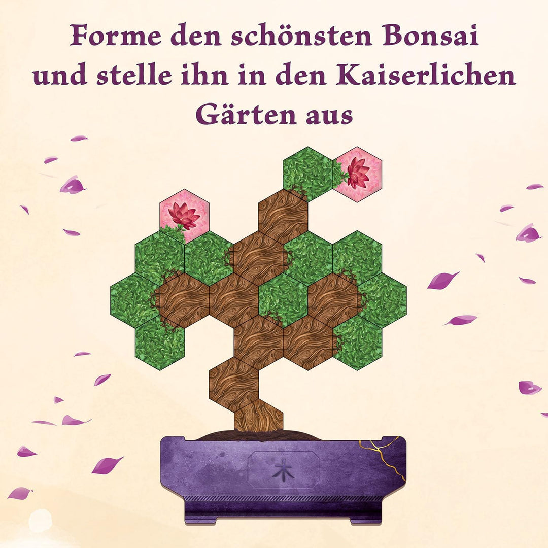 KOSMOS 684259 Bonsai, Taktisches Brettspiel mit einfachen Regeln und viel Spieltiefe, Gesellschaftss