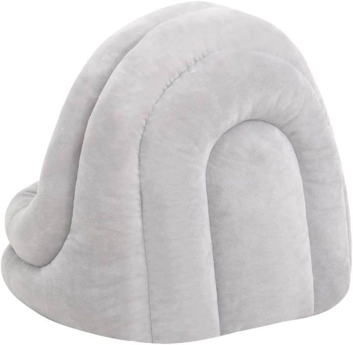 vidaXL Katzenbett 40x40x35cm Grau Creme Hundebett Katzenhöhle Katzen Nest 40 x 40 x 35 cm Grau, 40 x
