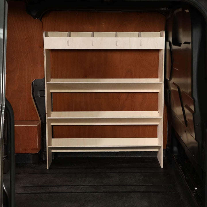 Vanify - Kompatibel mit Citroen Jumpy L2 und L3 (M & XL) 2016+ Fahrzeugeinrichtung Fahrzeugregale, W