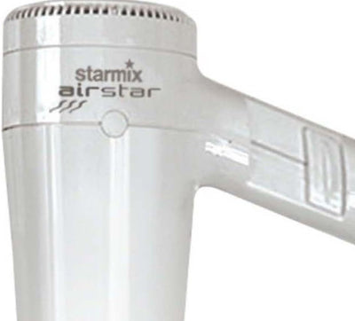 Starmix 6014461 HFS 12 Hand-Haartrockner Einzelgerät Kunststoff weiss mit Schutzkontaktstecker und T