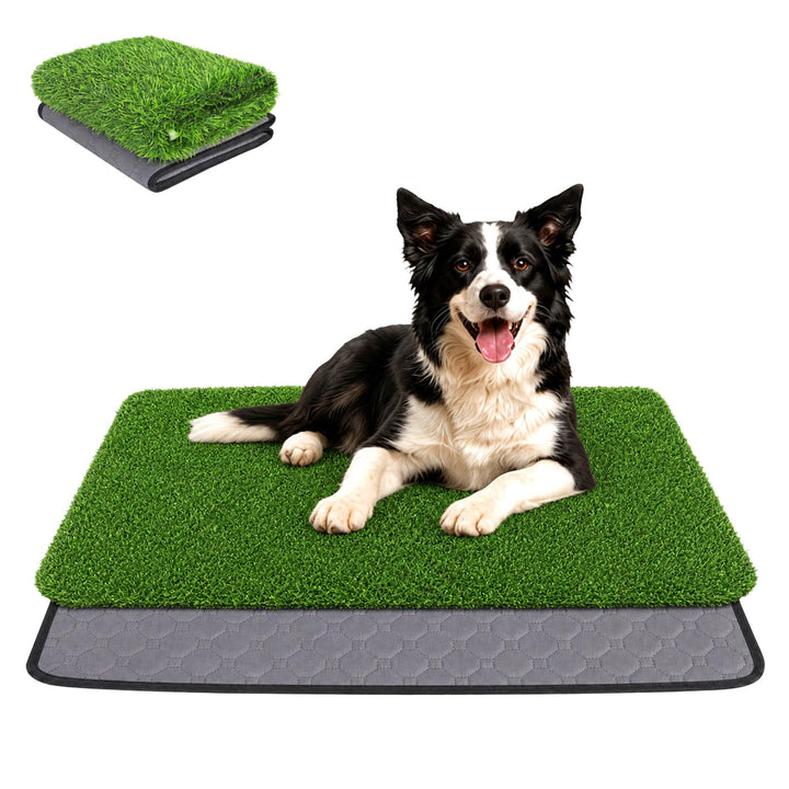 80 x 130cm Kunstrasen Hundetoilette, Hundetoilette Wohnung Trainingsunterlage Wiederverwendbare Haus