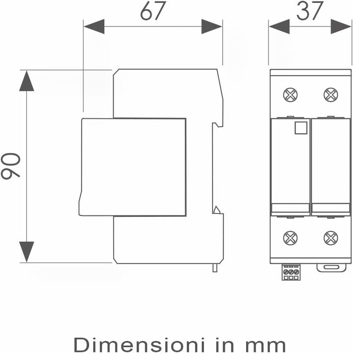 Arnocanali SC1440.2TTF Isopro Ladegerät, 1 + 1 Module, Referenzklasse T1 + T2 für Netzwerke Tt - Tn
