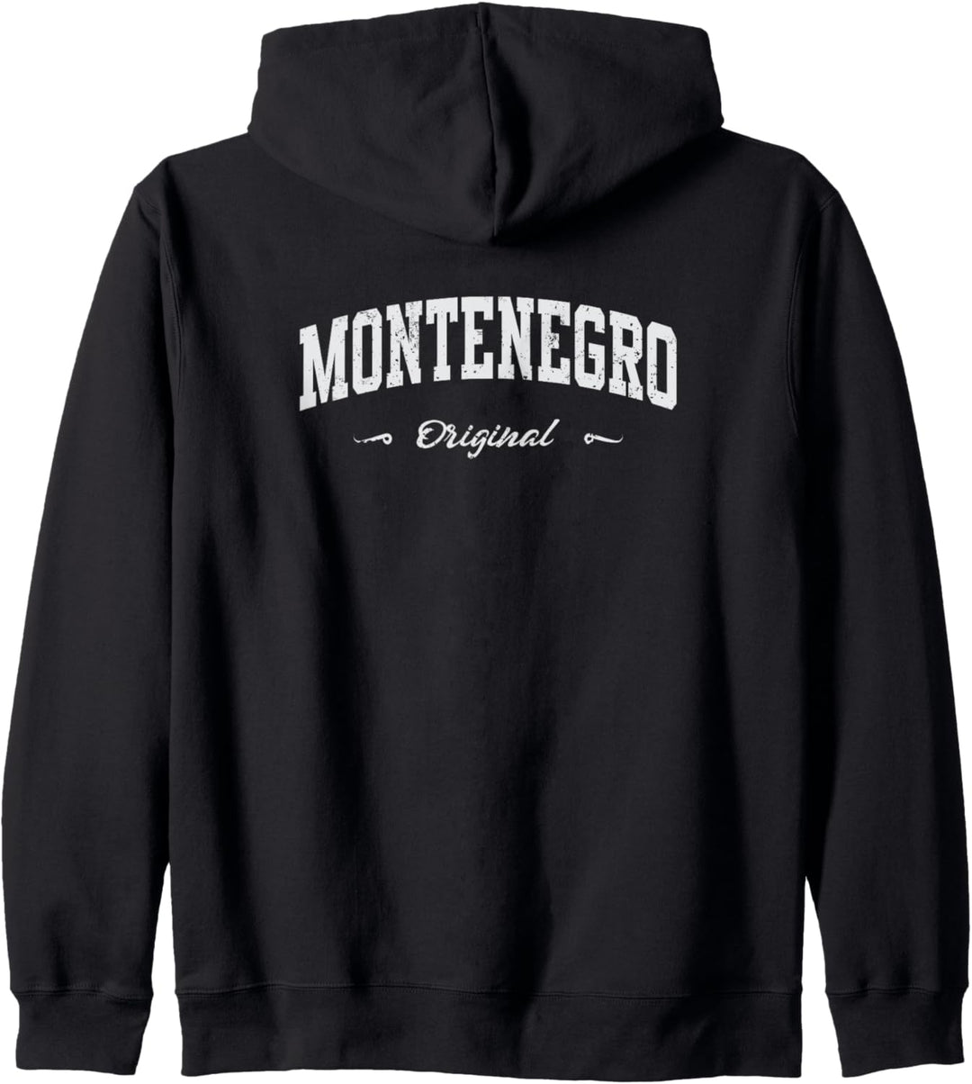 Montenegro Sport Souvenir Fanartikel Design Kapuzenjacke