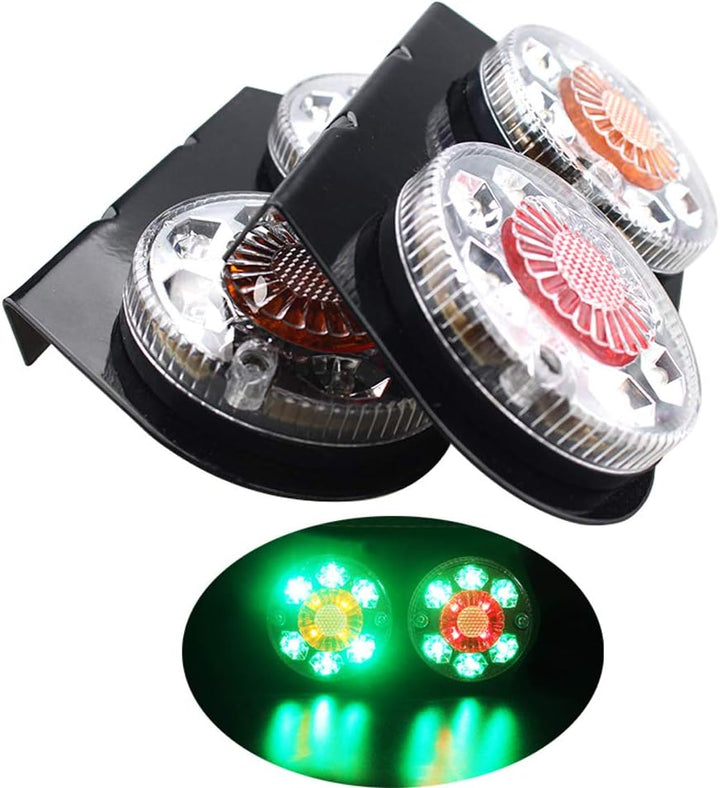 HEHEMM 20 LED-Rückleuchten für Auto, LKW, Auto, 24 V, 2 Stück