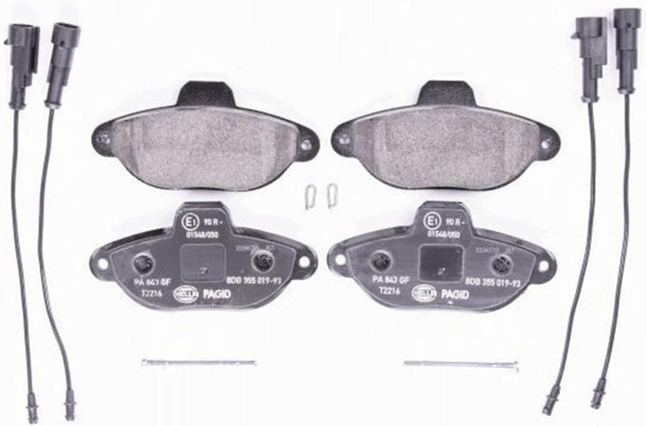HELLA PAGID 8DB 355 019-931 Bremsbelagsatz - T2216 - Dicke/Stärke: 17mm - Bremssystem: Bendix - inkl