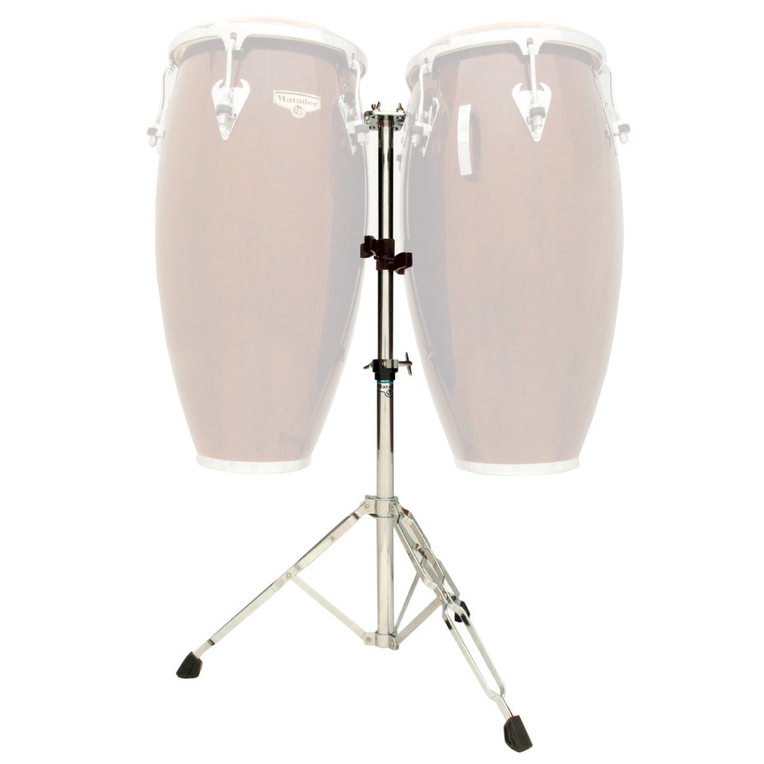 LP Latin Percussion Congaständer Matador Double für 2 Congas, höhenverstellbar, doppelstrebig, Memor