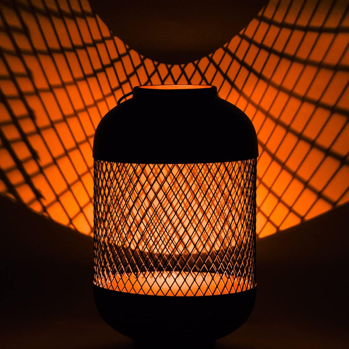 Marrakesch 2er Set Gartenwindlicht Windlicht Asbirg 47cm und 32 cm | Windlichter für Draussen Asbirg