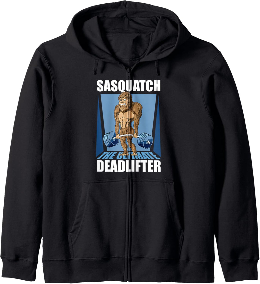 Sasquatch Big Foot Kreuzheben Gewichtheben Fitness Fitness Kapuzenjacke