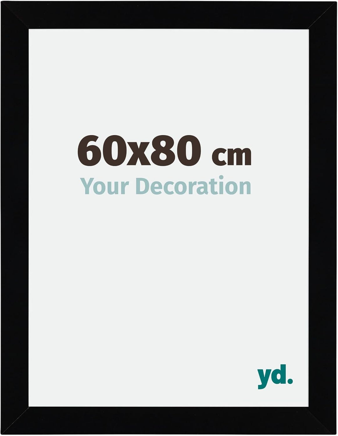yd. Your Decoration - Bilderrahmen 60x80 cm - Bilderrahmen aus MDF mit Acrylglas - Antireflex - Ausg