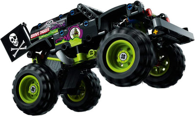 Lego Set - Lego Technic Monstertruck Monster Jam Grave Digger 42118 + Polybag Volvo Radlader 30433