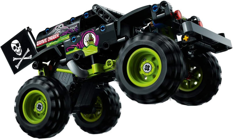 Lego Set - Lego Technic Monstertruck Monster Jam Grave Digger 42118 + Polybag Volvo Radlader 30433