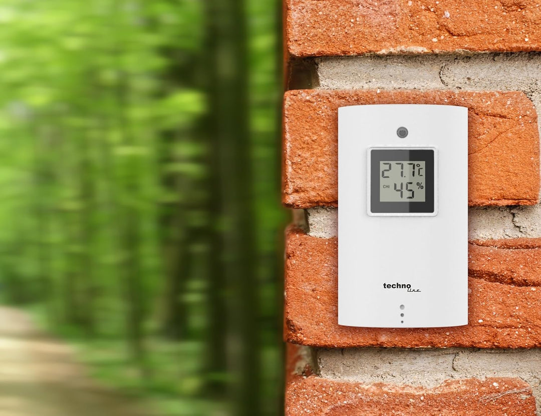 Technoline WS 6750 moderne Wetterstation mit Vorhersage von Wettersituation und Anzeige von Mondphas