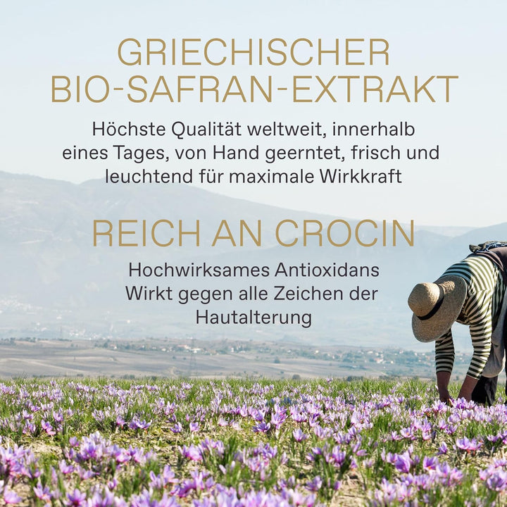KORRES Golden Krocus Anti-Aging Elixier, für mehr Elastizität & Straffheit, mit Bio-Safran, vegan, 3