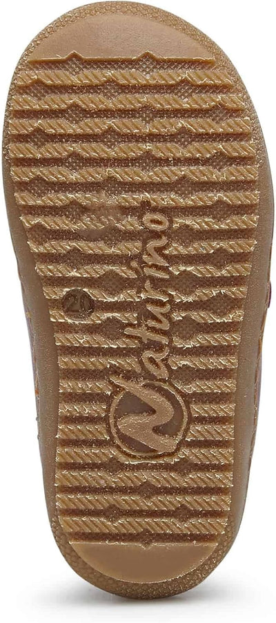 Naturino BUBBLE VL-Stiefeletten aus gefüttertem Nappaleder 18 EU Bordeaux, 18 EU Bordeaux
