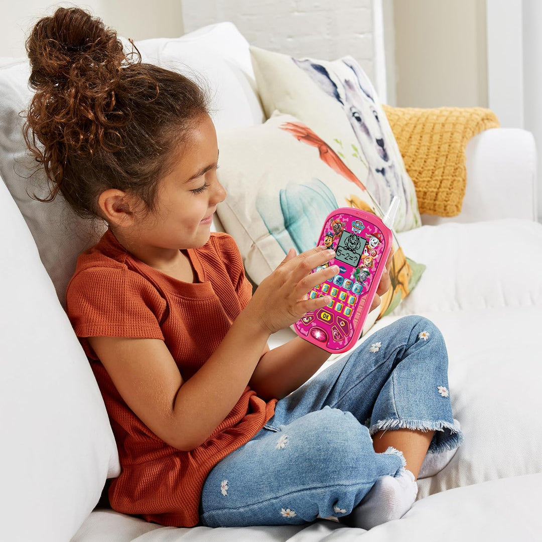 VTech PAW Patrol - Skye Lernhandy – Mit den Originalstimmen der Fellfreunde und spannenden Lernspiel