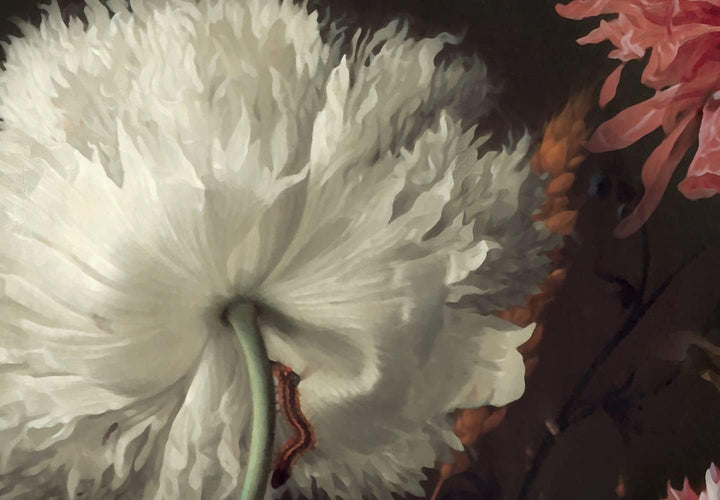murando Akustikbild Blumen 120x80 cm Bilder Akustikschaum Hochleistungsschallabsorber Schallschutz L