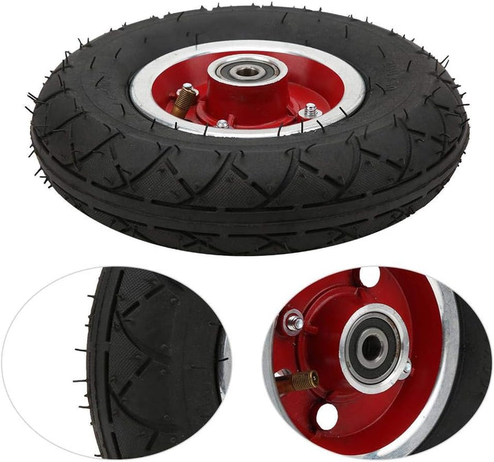 Keenso Elektroroller Vorderrad, Universal E-Scooter 8 Zoll 200x50 Vorder Reifen Innenschlauch und Au