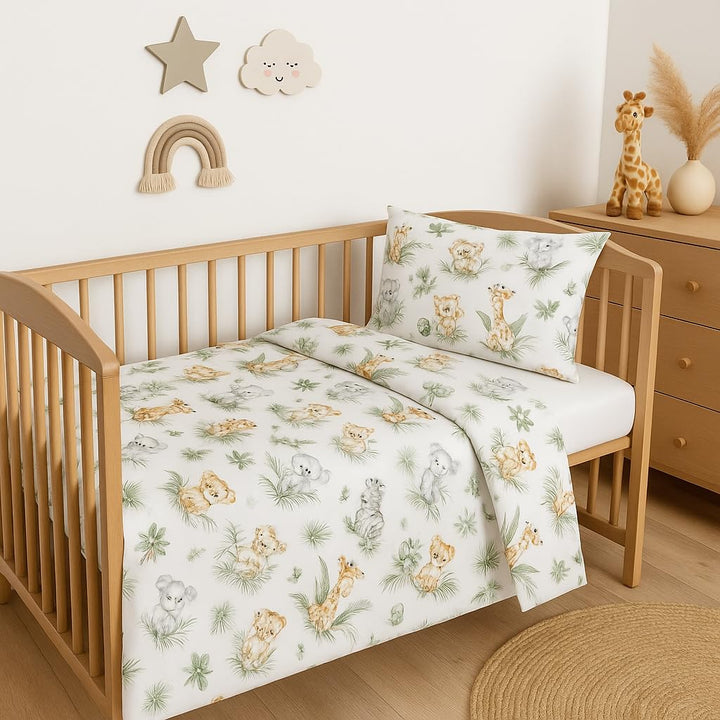 Babylux Bettwäsche Bezug 2 TLG. 100 x 135 cm / 90 x 120 cm Kinderbettwäsche Bettwäsche Kind Bettset