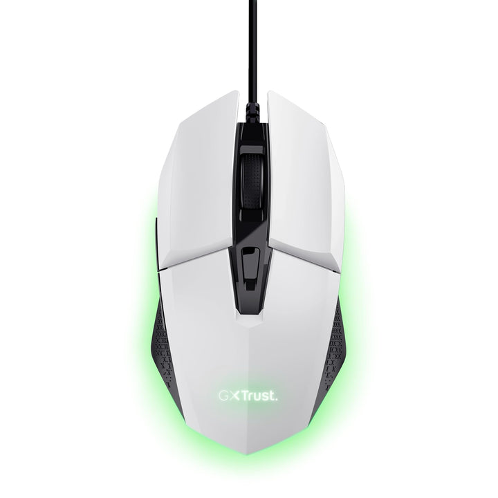 Trust Gaming GXT 109W Felox Gaming Maus mit 6 Programmierbare Tasten, Mehrfarbige LED-Beleuchtung, 2