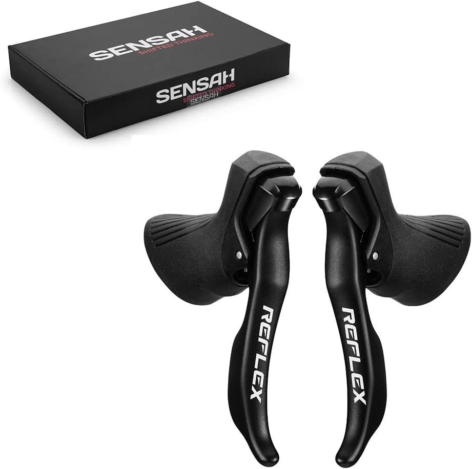 SENSAH Road Bike Shifters 2X7/2X8/2X9/2X10/2X11 Speed Lever Brake Bicycle Derailleur Kompatibel für