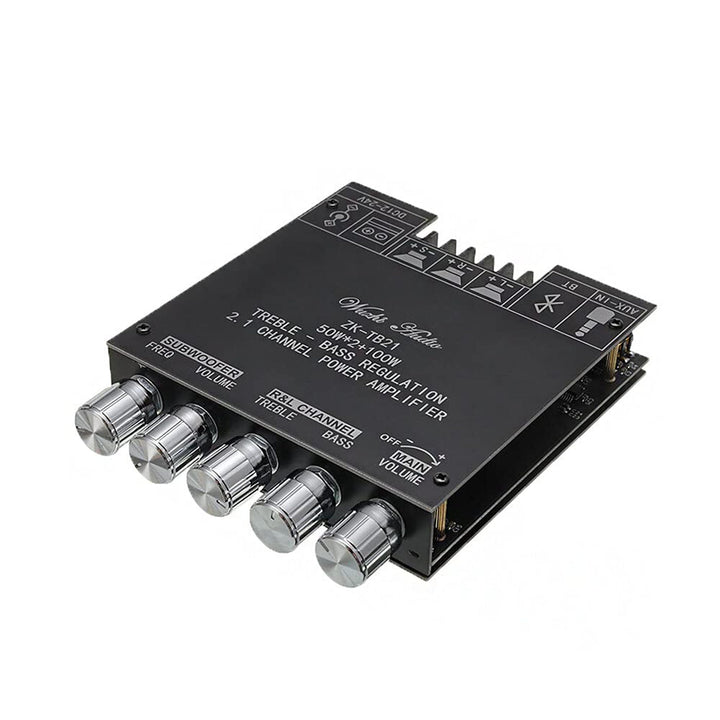 Bluetooth Verstärker Modul Hifi Stereo, ZK-TB21 TPA3116D2 Bluetooth 5.0 Subwoofer Verstärkerplatine
