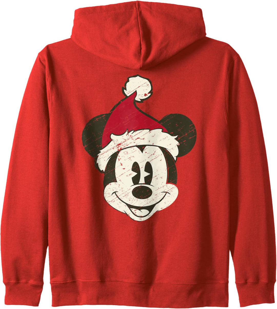 Disney Mickey Mouse Santa Face Kapuzenjacke