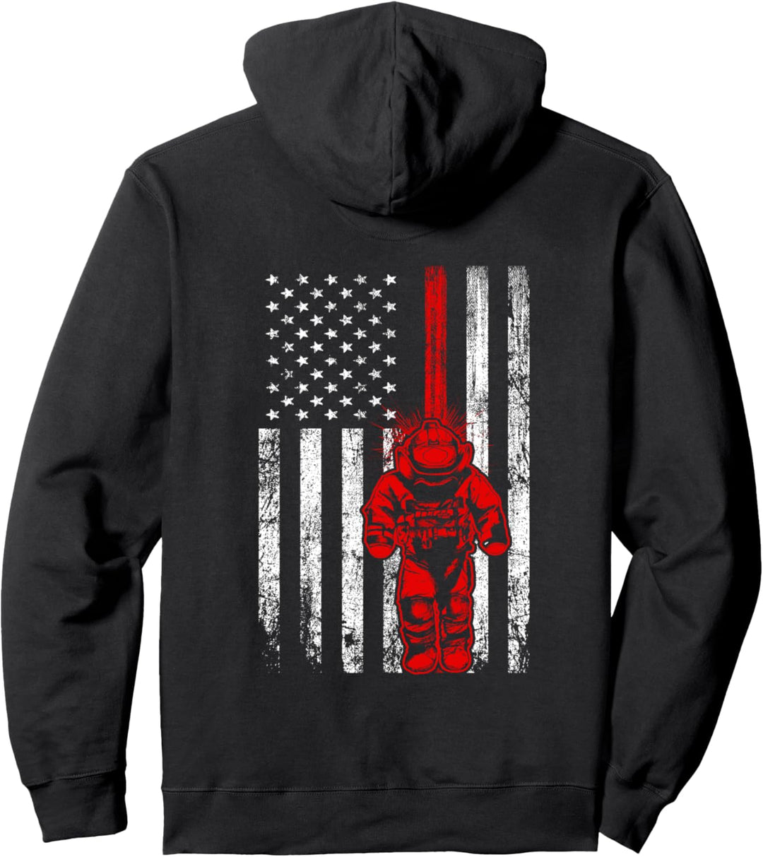 US Flag EOD Tech Pullover Hoodie