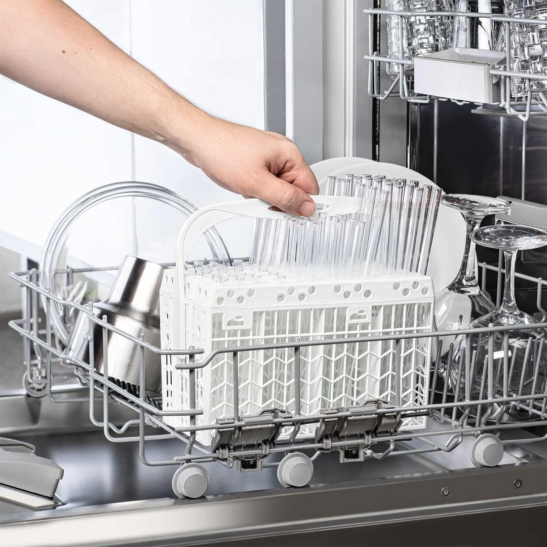HALM 50x 27 cm Glasstrohhalme für die Gastronomie - perfekt für Kukki Cocktail Flaschen Strohhalme a