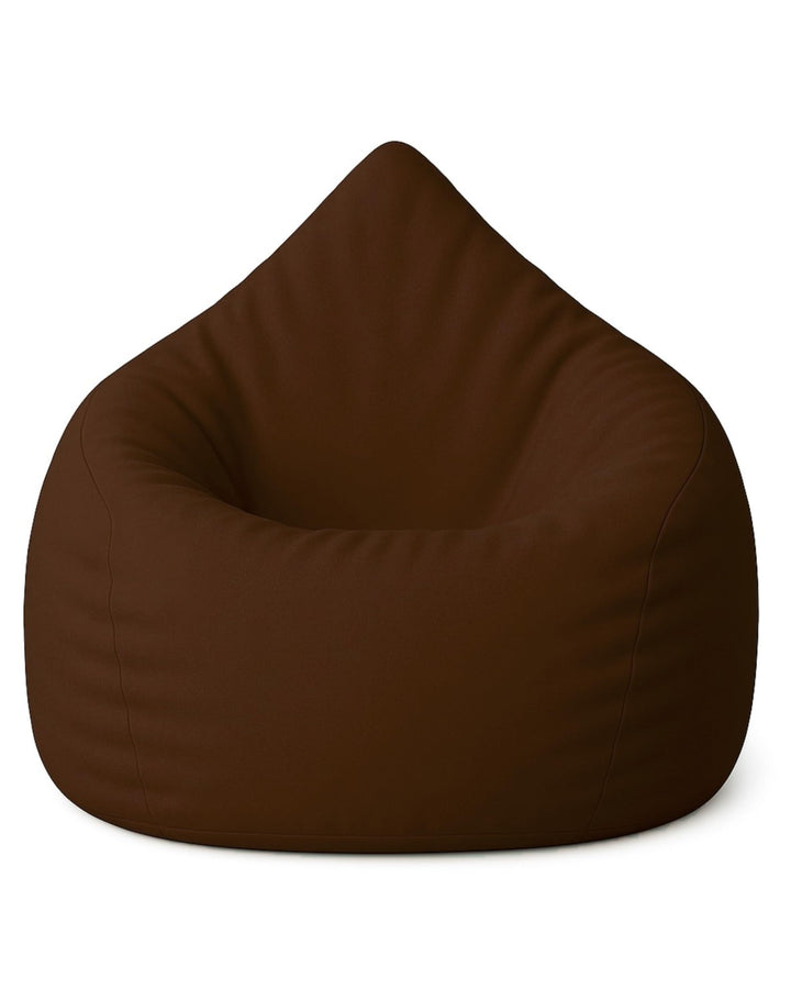 PATCH HOME Patchhome Sitzsack Tropfenform mit Reissverschluss Nachfüllbar - für In &amp; Outdoor - mit S