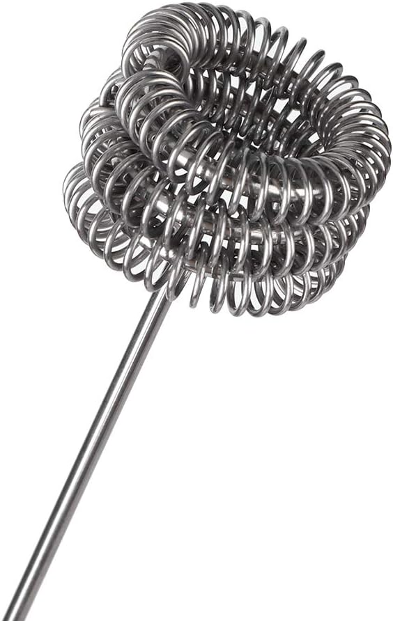 Qcwwy Stabmixer, Stahl, Elektrischer Schneebesen, Milchaufschäumer, Heim- und Küchenutensilien, Elek