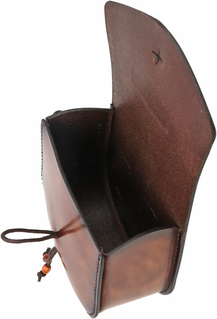 Tourbon Multitool Leder Gürteltasche EDC Feuerstarter Halter für Outdoor Camping Survival Jagd