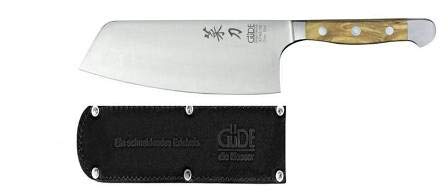 Güde Messer Chai Dao 16 cm, Serie Alpha-Olive X742/16 mit Messerscheide