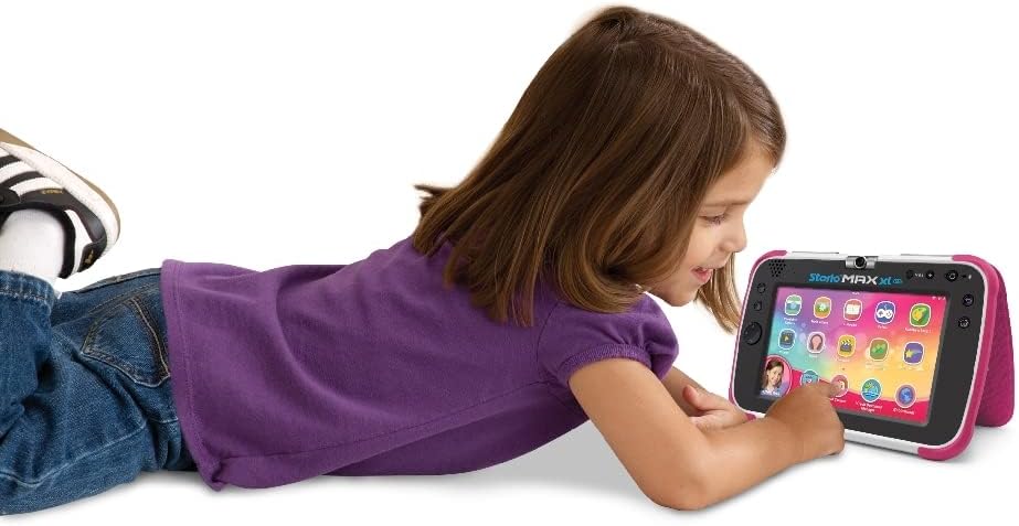 Vtech 80-194654 Storio MAX XL 2.0 Lerntablet Tablet für Kinder Kindertablet, Rosa, Deutsch Version R