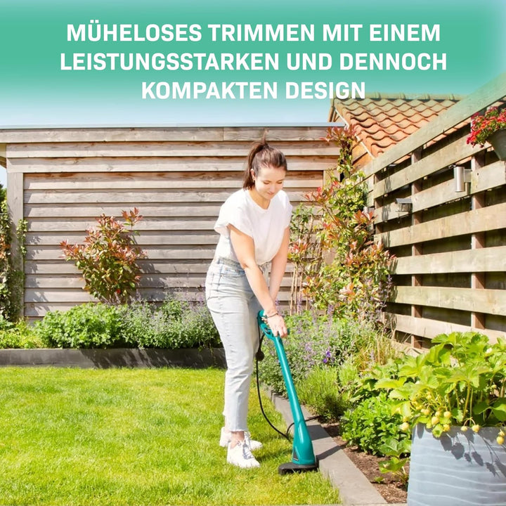VONROC Rasenmäher Elektro mit Kabel | 1300W - 32cm Schnittbreite - einstellbare Schnitthöhe 30-70MM