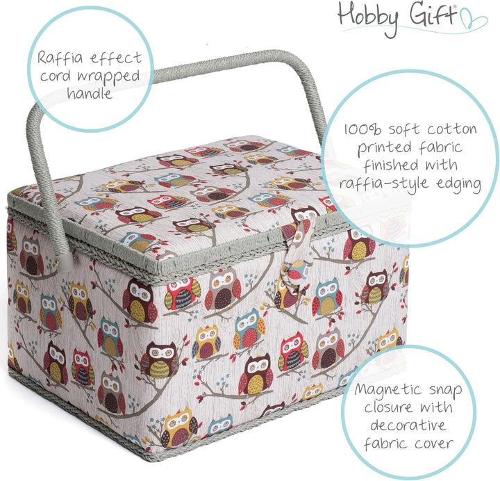 Hobby MRL 95 Gift Grosse Nähkiste, Johlen, 23.5 x 31 x 20cm, Johlen