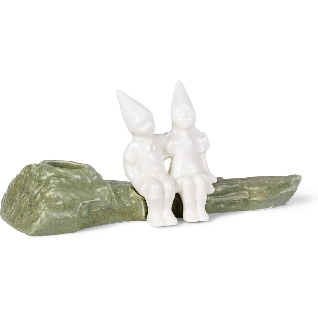 Kähler Weihnachtsumarmung H8.5 cm Weihnachtsgeschichten Dekoration, Weiss Standard Weihnachtsumarmun