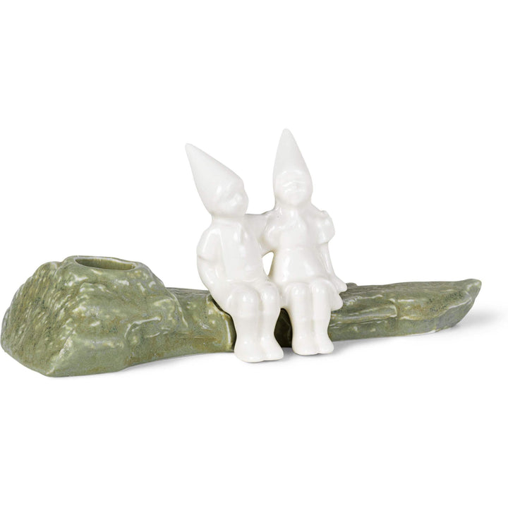 Kähler Weihnachtsumarmung H8.5 cm Weihnachtsgeschichten Dekoration, Weiss Standard Weihnachtsumarmun