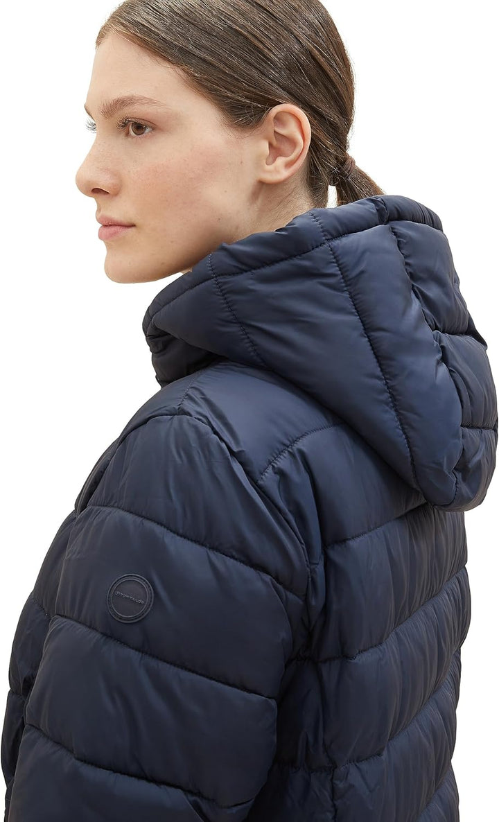 TOM TAILOR Damen 1038990 Lightweight Steppmantel (1er Pack) 72 10668 - Sky Captain Blue, 72 10668 -