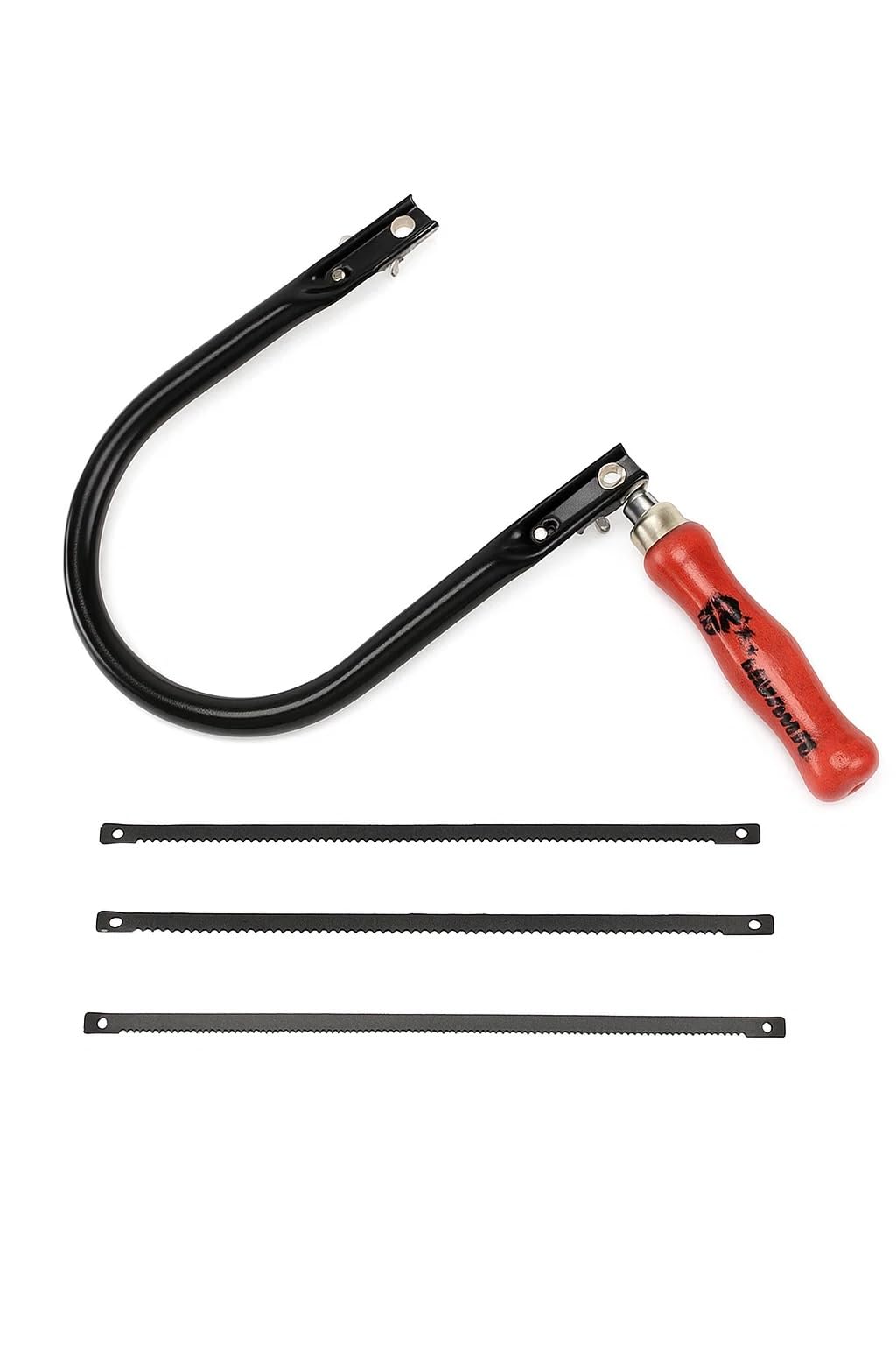 Kinder Laubsägeset ab 6 Jahren I 17 cm Länge I Echtes Laubsäge Set mit Kinderlaubsäge, Sägetisch, 12